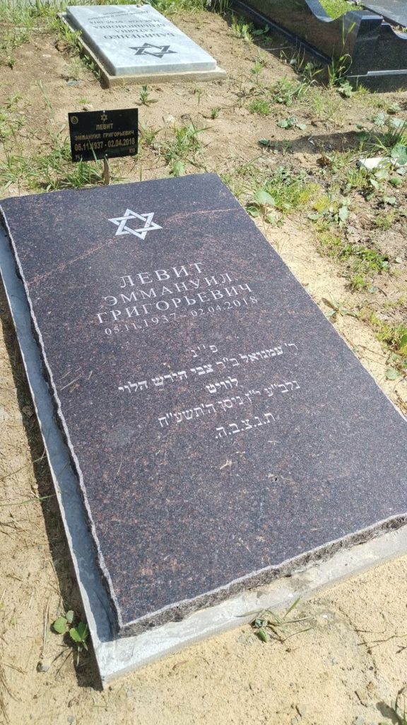 Участок 10 на Востряковском иудейском кладбище — фото захоронения