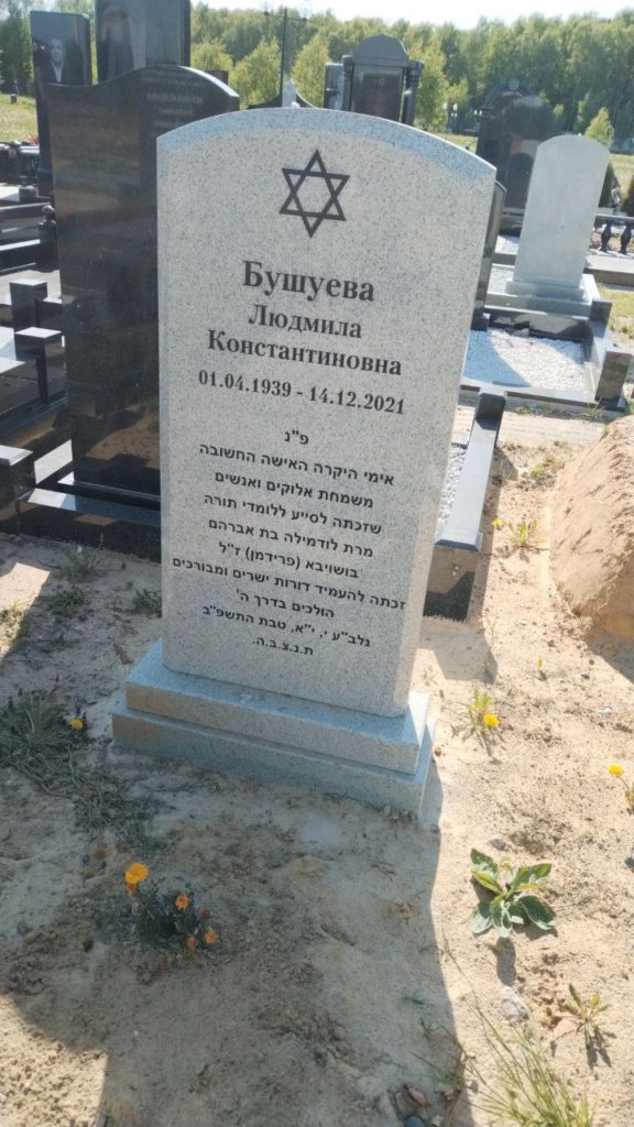 Участок 391 на Востряковском иудейском кладбище — фото захоронения