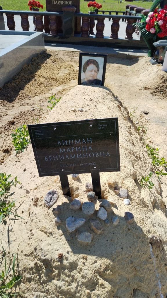 Участок 431 на Востряковском иудейском кладбище — фото захоронения