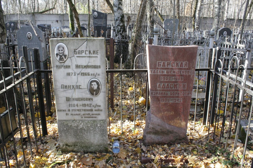 Участок 8779 на Малаховском кладбище — фото захоронения