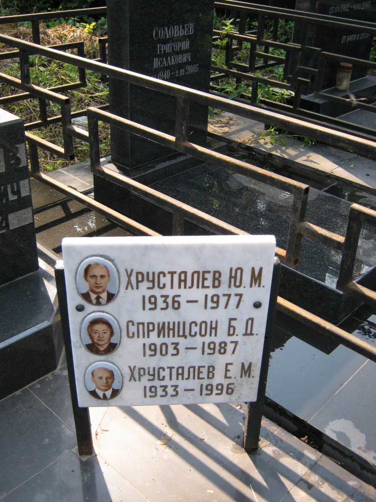 Участок 20 на Салтыковском кладбище — фото захоронения