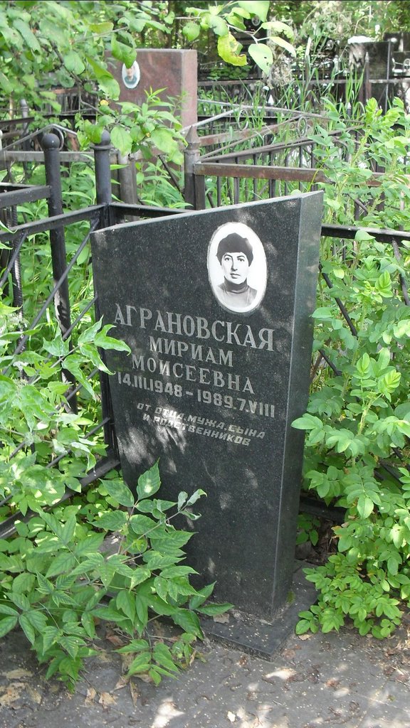 Участок 8789 на Малаховском кладбище — фото захоронения