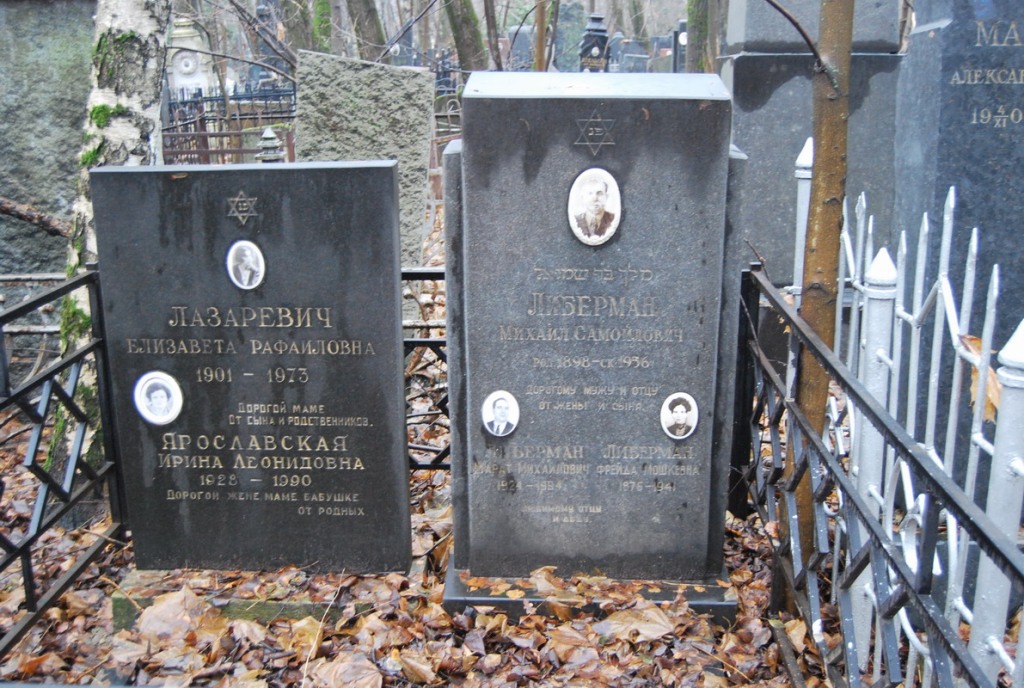 Участок В-115 на Востряковском центральном кладбище — фото захоронения